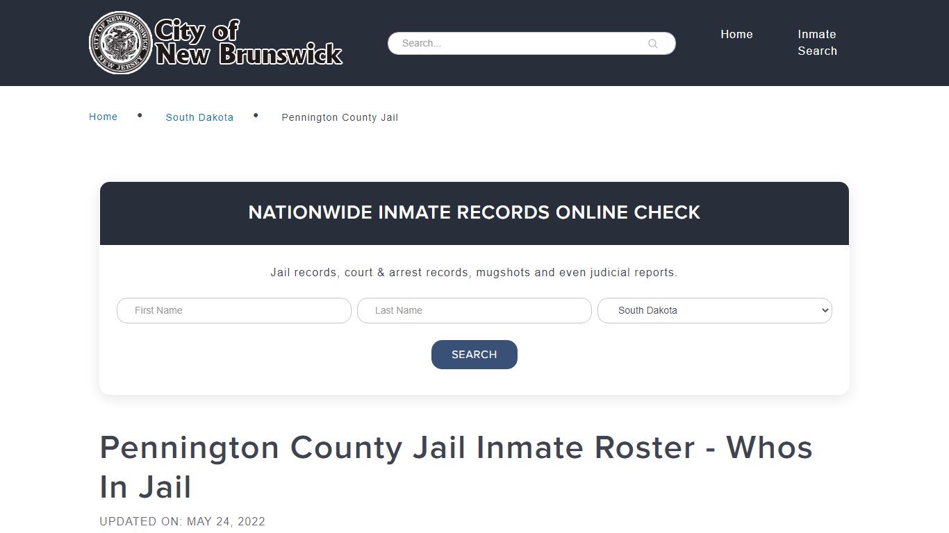 Pennington County Jail Inmate Roster - Whos In Jail